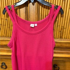 Pink sweater tank